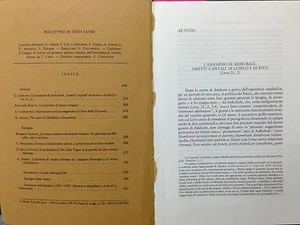 (Cultura Classica) BOLLETTINO DI STUDI LATINI Anno XXII – Fascicolo II - Imagen 1 de 1