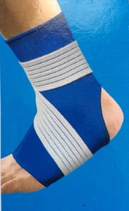 Ankle Support Elastic 1Pair New Protection Guard Pain Relief Bandage Sports GYM - Foto 1 di 2