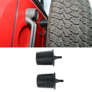 Spare Tire Carrier Bumper Set Rubber Bump Stop for Jeep Wrangler JK JL 2 PCS - Picture 1 of 7