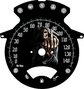 Suzuki Boulevard C90, C90T C90 B.O.S.S 2012-2019 MPH or KM/H Sparrow Finger - Picture 1 of 1