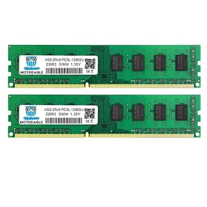 DDR3L 1600 UDIMM PC3L 12800U 8Go 2x4Go RAM DDR3L 1600MHz 4Go 2Rx8 PC3 12800U ... - Photo 1/6