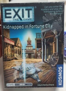 Exit: Kidnapped in Fortune City Card Game Escape Room FACTORY SEALED Kosmos - Picture 1 of 5