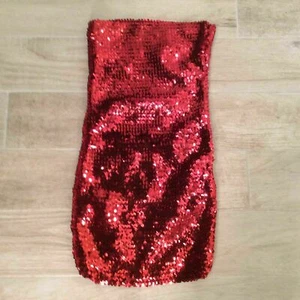 Red sequin Dress M Bodycon - Picture 1 of 2