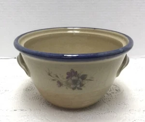 Vintage Floral Monroe Saline SCHALE MIT GRIFFEN Maine Amerika - Bild 1 von 14