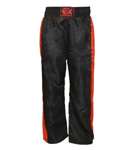PX Kickboxhose Dynamic, schwarz-grau Mesh, Gr. 100-200cm. Kickboxing, Kickboxen. - Bild 1 von 2