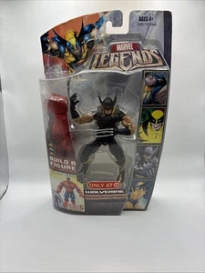 Marvel Legends WOLVERINE BLACK SUIT VARIANT (BAF Red Hulk) Target Exclusive - Picture 1 of 7