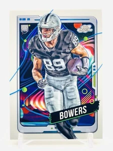 BROCK BOWERS RC - SP WHITE HOLE REFRACTOR #149 - 2024 Topps Chrome Cosmic ROOKIE - Picture 1 of 3