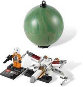 LEGO Star Wars 9677 X-wing Starfighter & Yavin 4 1 Minifigure 77 Pieces No Box