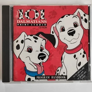 101 Dalmatians Print Studio (CD-ROM, 1996) Vintage Software Windows - Picture 1 of 3