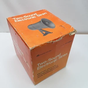 Radio d'epoca baracca sirena elettronica due suoni 12v resistente alle intemperie sigillata allarme - Foto 1 di 14