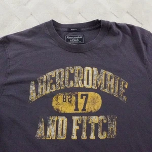 Abercrombie Fitch Muscle Long Sleeve Tee Mens Large Vintage Ecstatic Sun Faded - Picture 1 of 9