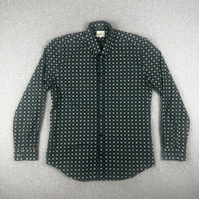 Ben Sherman Men's Foulard Long Sleeve B/Down Shirt Size L Geometric Floral Print - Image 1 of 4