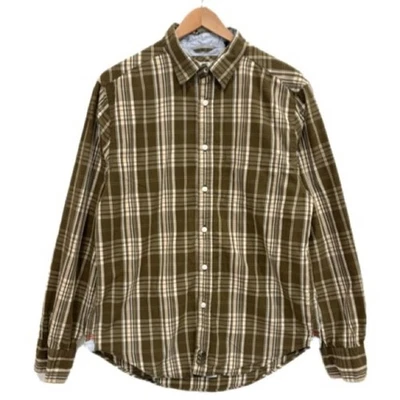 Canterbury of New Zealand Plaid Button Down Shirt Mens Size M Long Sleeve Cotton - Image 1 of 4