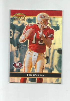 2000 BOWMAN'S BEST #142 TIM RATTAY RC 0865/1499 - Image 1 of 2