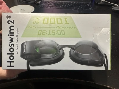 Holoswim 2S Smart AR Glasses Portable Underwater Swimming Tracker Fitness - Image 1 of 4