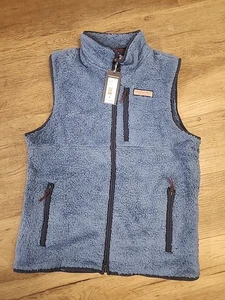 Vineyard Vines High Pile Fleece Vest M NWT - Picture 1 of 3