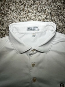 peter millar summer comfort polo large white Freddy Falcon Embroidered  - Picture 1 of 5