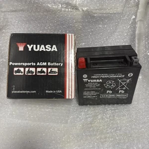 YUASA Powersports AGM Battery YTX14H(see Last Picture) - Picture 1 of 5