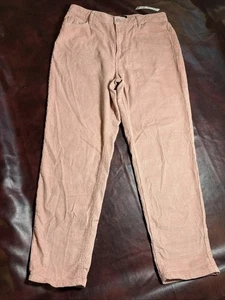 NWT BDG Urban Outfitters Cotton Corduroy Mom High-Rise Pink Corduroy Pants Sz 32 - Picture 1 of 9