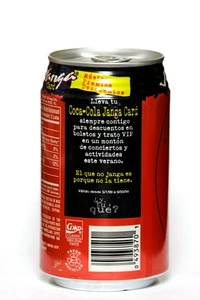 Coca Cola Classic Can 1999, Puerto Rico; tarjeta Janga - Imagen 1 de 3