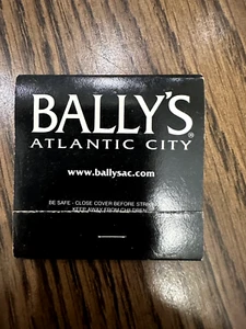 Bally's Casino Atlantic City New Jersey Matchbook Cover 2000's - Picture 1 of 3