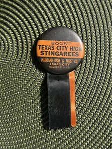 TEXAS CITY HIGH SCHOOL STINGAREES Button Texas - Bild 1 von 5