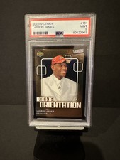 2003-04 Upper Deck Victory Lebron James Rookie Card #101 PSA 9 MINT RC👑🏀🔥