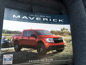 2022 FORD MAVERICK 16-page Dealer Packaging Guide - Ford Product Training Guide - Picture 1 of 1