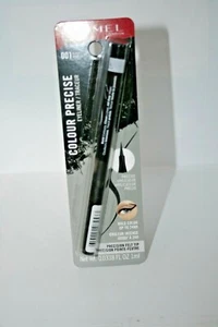 Delineador de ojos Rimmel Color Precise & Scandaleyes negro 001 ultra fino y pr - Imagen 1 de 3