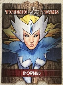 2019 Flair Marvel Totemic Teams Snowbird #TT-22 Diecyt - Picture 1 of 2