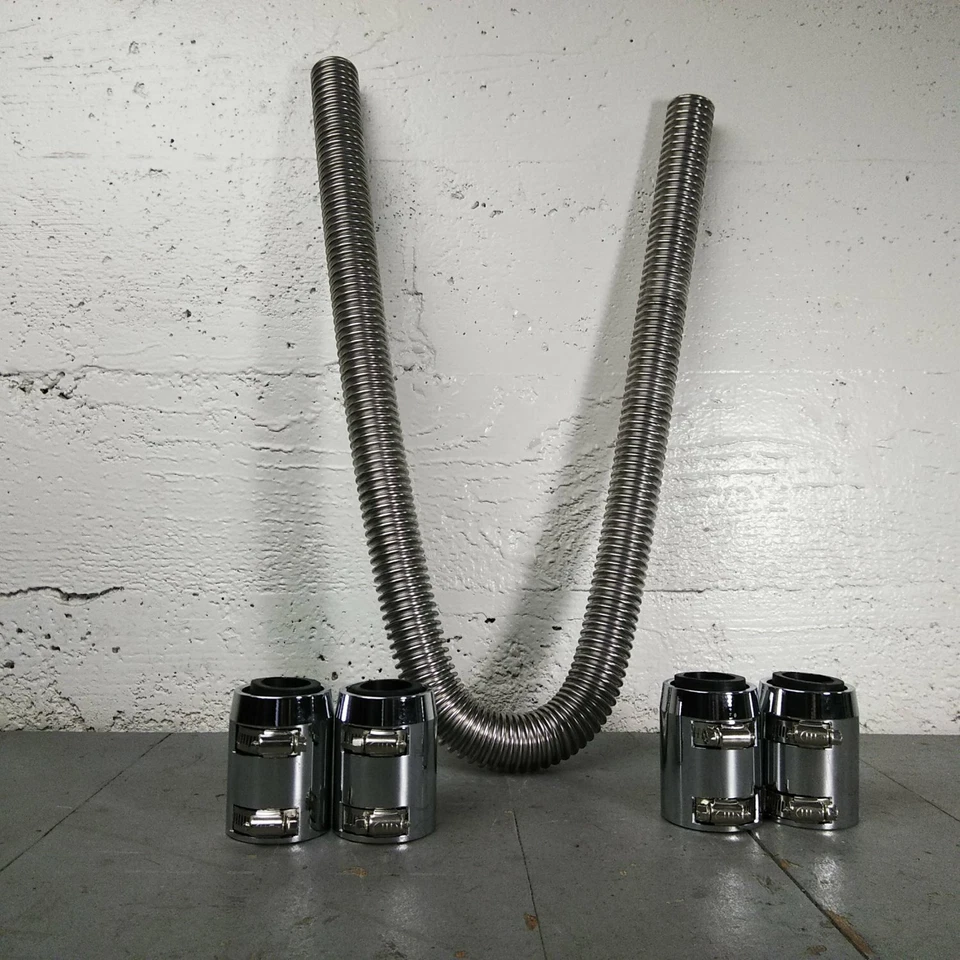 Pontiac Grand Prix 48 1969-1987 kit de mangueras de radiador de acero inoxidable SS  Foto 1 de 4