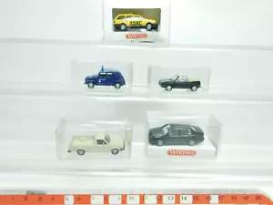 5X Wiking H0 1:87 Pkw Vw: 055+046+691 Thw+078 Adac+047, Mint+Box #Bk16-0,5 - Foto 1 di 5