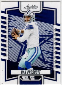 2023 Panini Absolute Football Dak Prescott No. 26 Dallas Cowboys - Bild 1 von 2