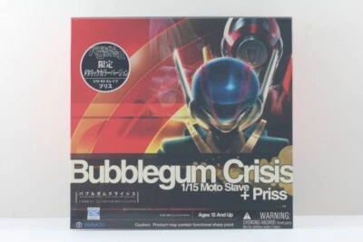 Figura de acción Bubblegum Crisis Moto-Slave (Yamato) + Priss escala 1/15 2008 NUEVO Foto 1 de 4