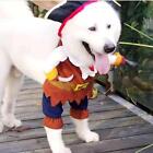 Dressing Up Pirate Pet Clothes Cat Costume Corsair Suit Halloween Decoration