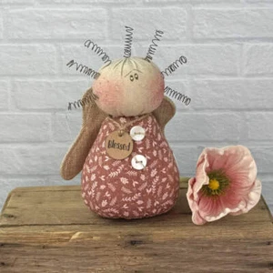 Honey and Me Farmhouse Blessed the Inspirational Baby Angel Girl Doll - Picture 1 of 3