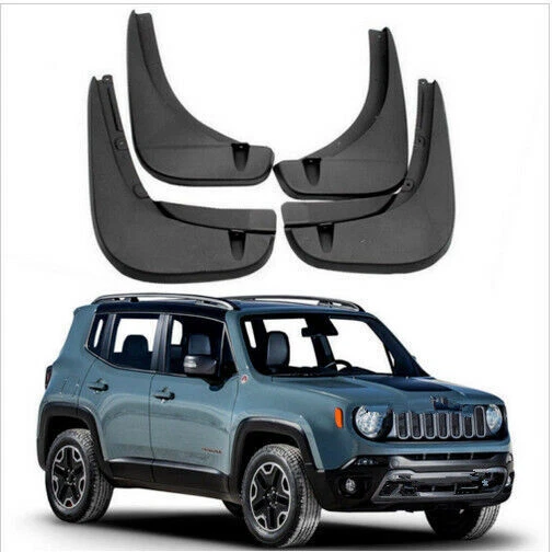 Nuevos protectores contra salpicaduras genuinos OEM guardabarros guardabarros para Jeep Renegade 2015-2024 Foto 1 de 4