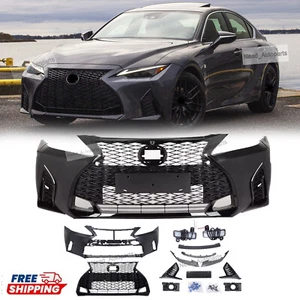 For 2006-2012 Lexus IS250 IS350 Front Bumper Grille Set Kit Set F Sport Style - Foto 1 di 15