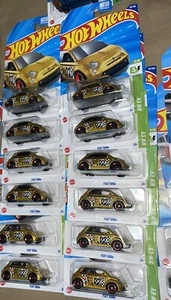 Hot Wheels 2024 Fiat 500e Gold 33/250 - HW EV 3/10 Lot Of 12 - Picture 1 of 4