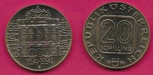 ÖSTERREICH 20 SCHILLING 1994 UNC 1 JAHR TYP, 800 JAHR JAHR JUBILÄUM - WIEN NEUWERTIG, WERT WI - Bild 1 von 1