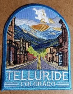 Telluride Colorado Embroidered Patch approx 2.75x3.5" - Picture 1 of 2