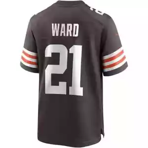 Cleveland Browns Denzel Ward #21 Nike Men's Brown Official NFL Game Jersey XL - Picture 1 of 12