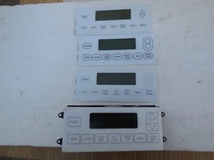 NEW - Oven Control Board Clock/Timer Board and Faceplate 12001614/12001613 - Picture 1 of 2
