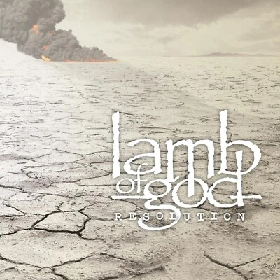 LAMB OF GOD Resolution BANNER HUGE 4X4 Ft Fabric Poster Tapestry Flag album art - Image 1 of 3