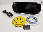 Piano Black Sony Psp 3000 System W/ Charger [ Region Free ] Playstation