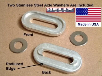 HELIX BMX DROPOUT SAVERS - Se adapta a 2007+ PK RIPPER, FLOVAL, QUAD, OM, SKYWAY T/A TA Foto 1 de 4