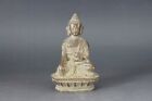 Chinese Antique Tibetan Buddhism Copper Small Iron Buddha Statue