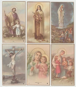 1940-50s Lot Holy Prayer Card Jesus Mary Joseph Vintage Devotional Religious USA - Picture 1 of 2