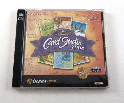 HALLMARK CARD STUDIO 2004 PC WIN 98/2000/ME/XP - Image 1 of 4
