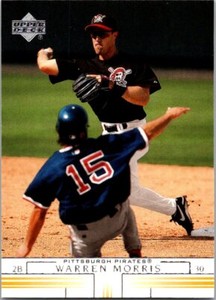 2002 Upper Deck Warren Morris    #434